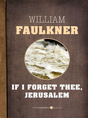 cover image of If I Forget Thee, Jerusalem